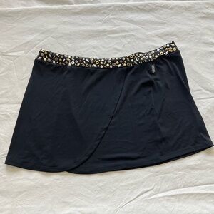 Rare Moschino Mare Nut & Bolt Swim Skirt Cover-Up - Flawless  - Size Large!